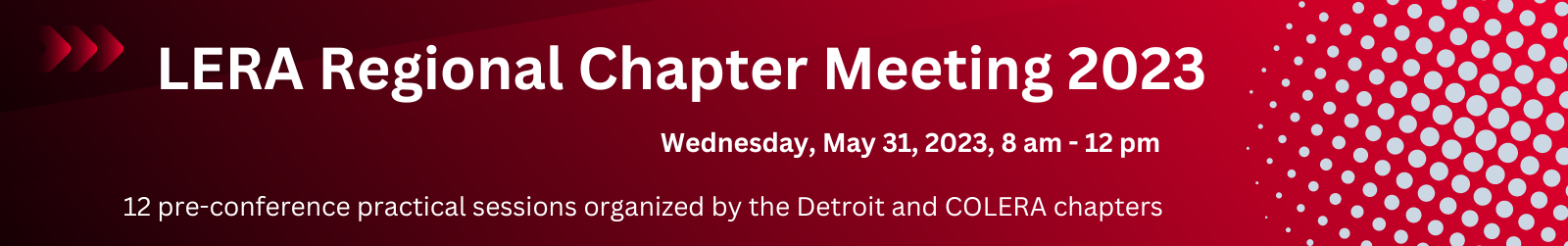 regional chapter meeting banner