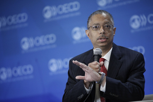 William E. Spriggs, Program Committee Chair, at the mic